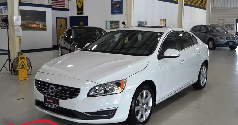Make this Vibrant White VOLVO S60 T5 yours!!