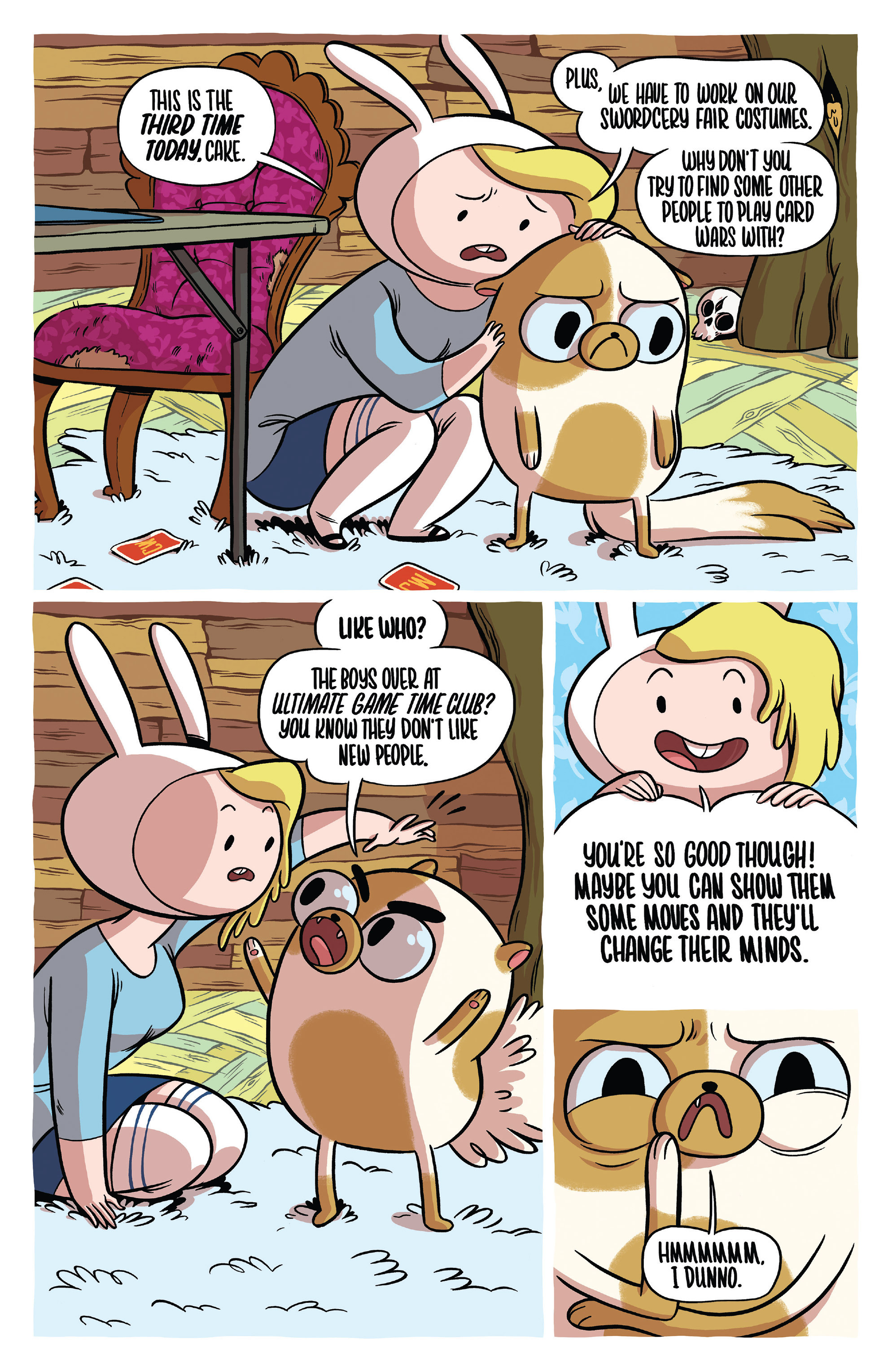 Read online Adventure Time Fionna and Cake Card Wars comic -  Issue #1 - 11