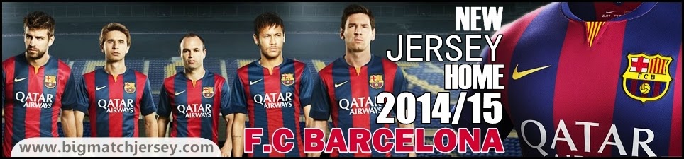 Jersey GO FC Barcelona 2014 - 2015 Nike Home Kit