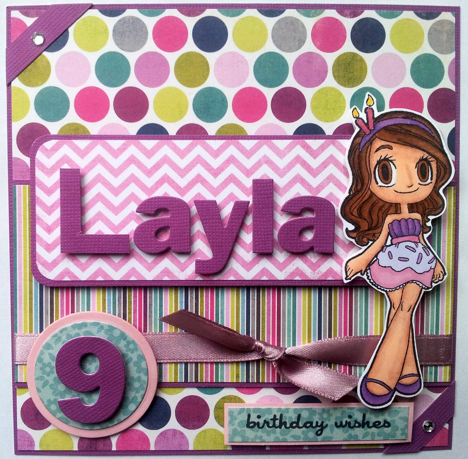 Kittys Krafty Blog: Happy Birthday Layla!