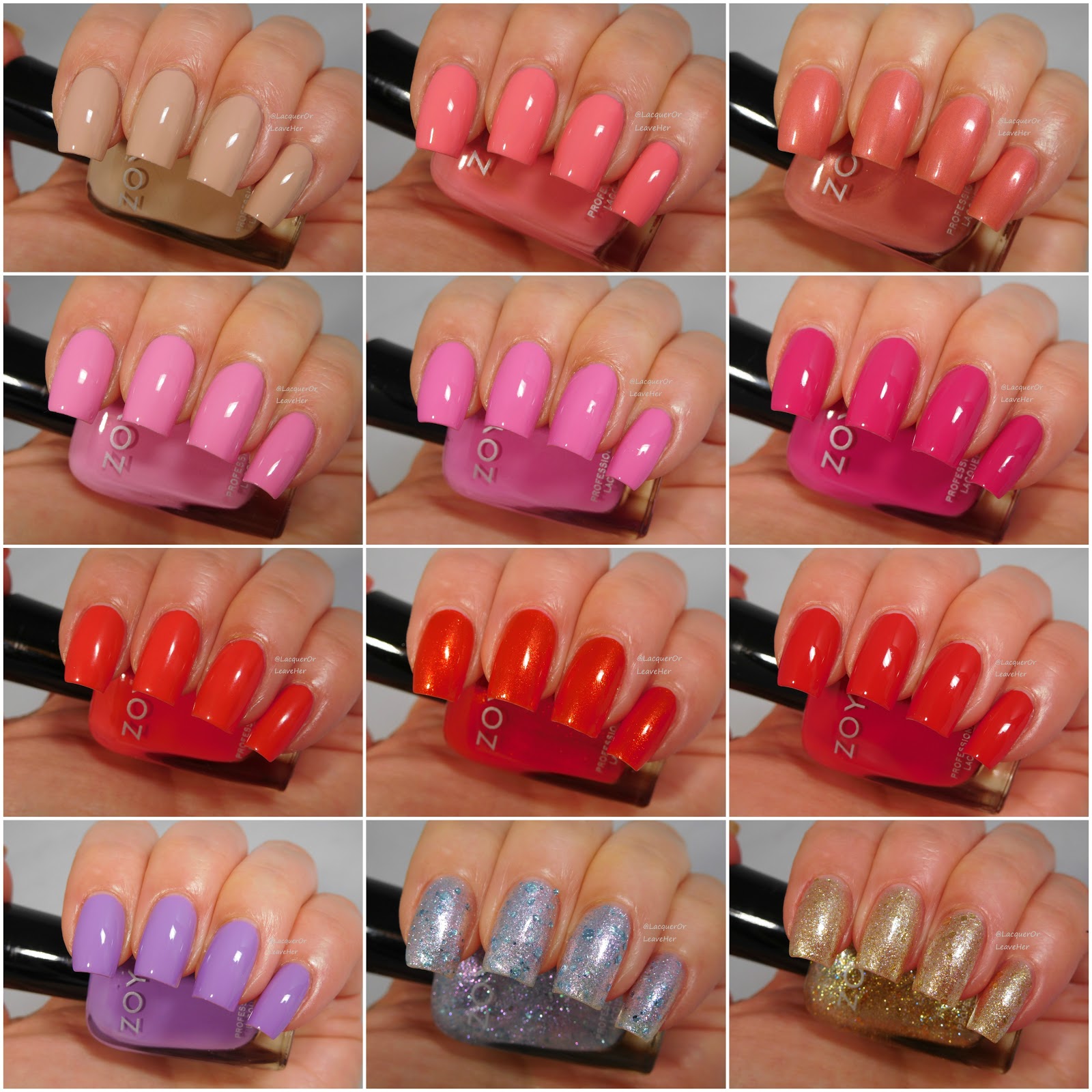 Lacquer or Leave Her!: Zoya's Sunshine Summer 2018 Collection!