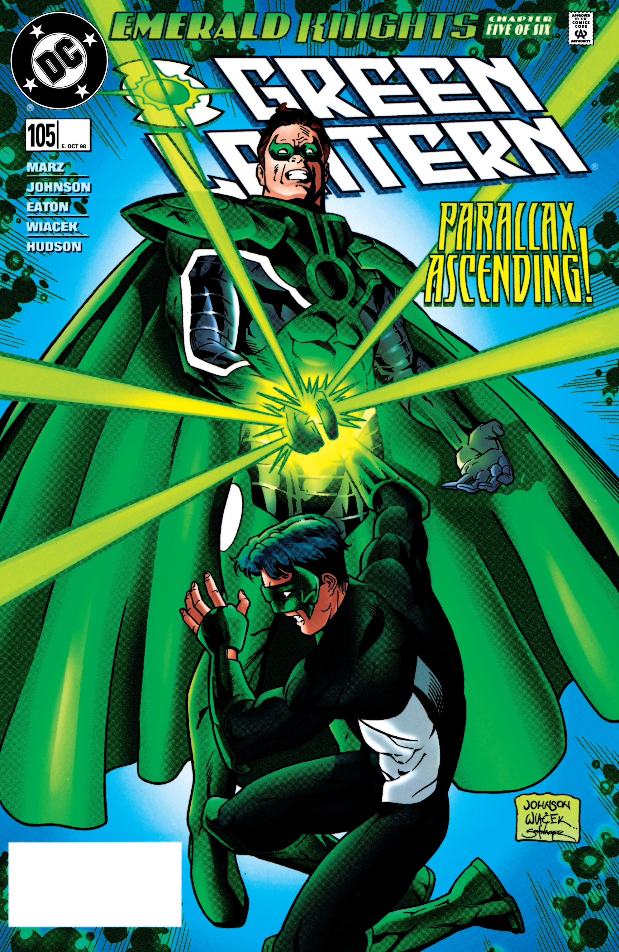 Read online Green Lantern (1990) comic -  Issue #105 - 1