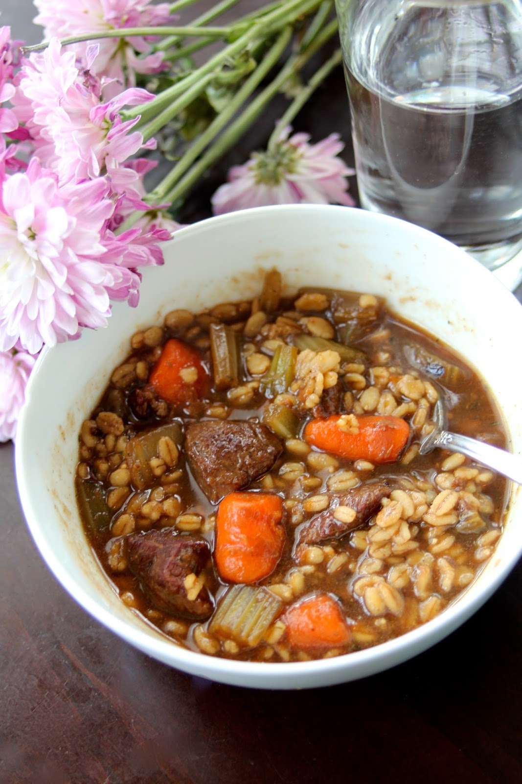 Beef barley stew serious eats, Red Wine