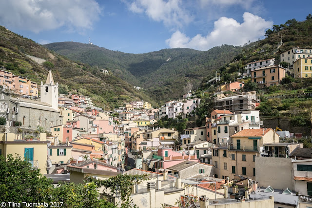 Sohvannurkasta Cinque Terre Valimerellinen Vaelluskohde