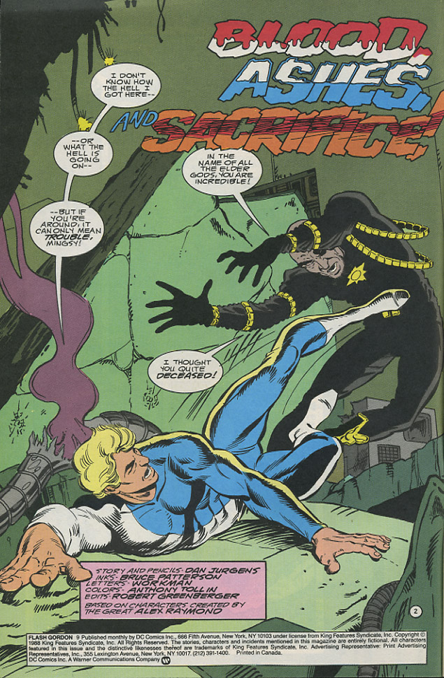 Read online Flash Gordon (1988) comic -  Issue #9 - 3