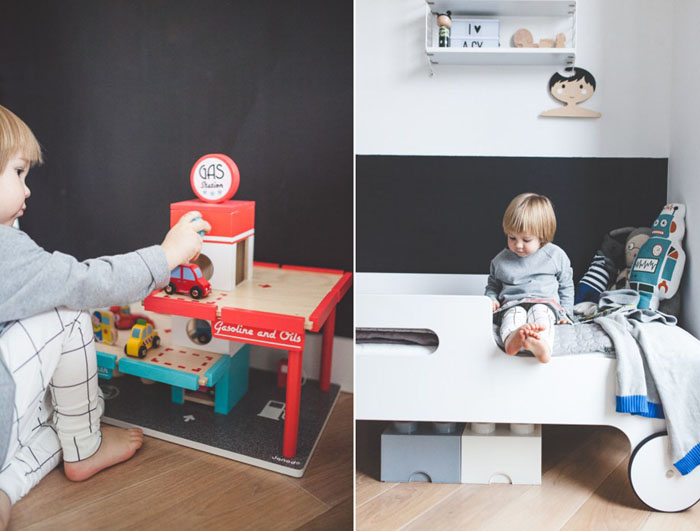Rafa-kids r toddler bed in modern family home in Warsaw 