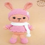 patron gratis conejo amigurumi | free pattern amigurumi rabbit