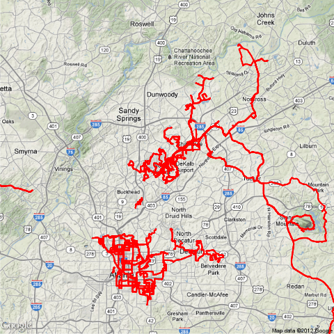 Sindssyge avis Grønthandler Mapping GPS Tracks in R | R-bloggers