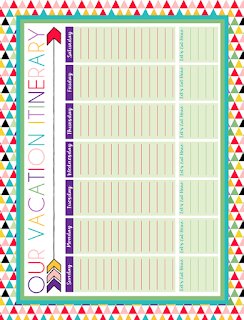 Free Printable Daily and Weekly Vacation Calendars | i should be ...