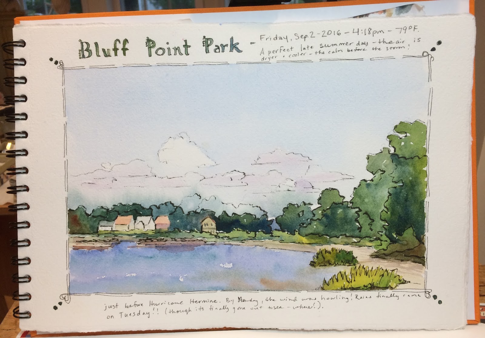 Roxanne Steed S Painting A Day Fall Sketchbook Classes At The Ct