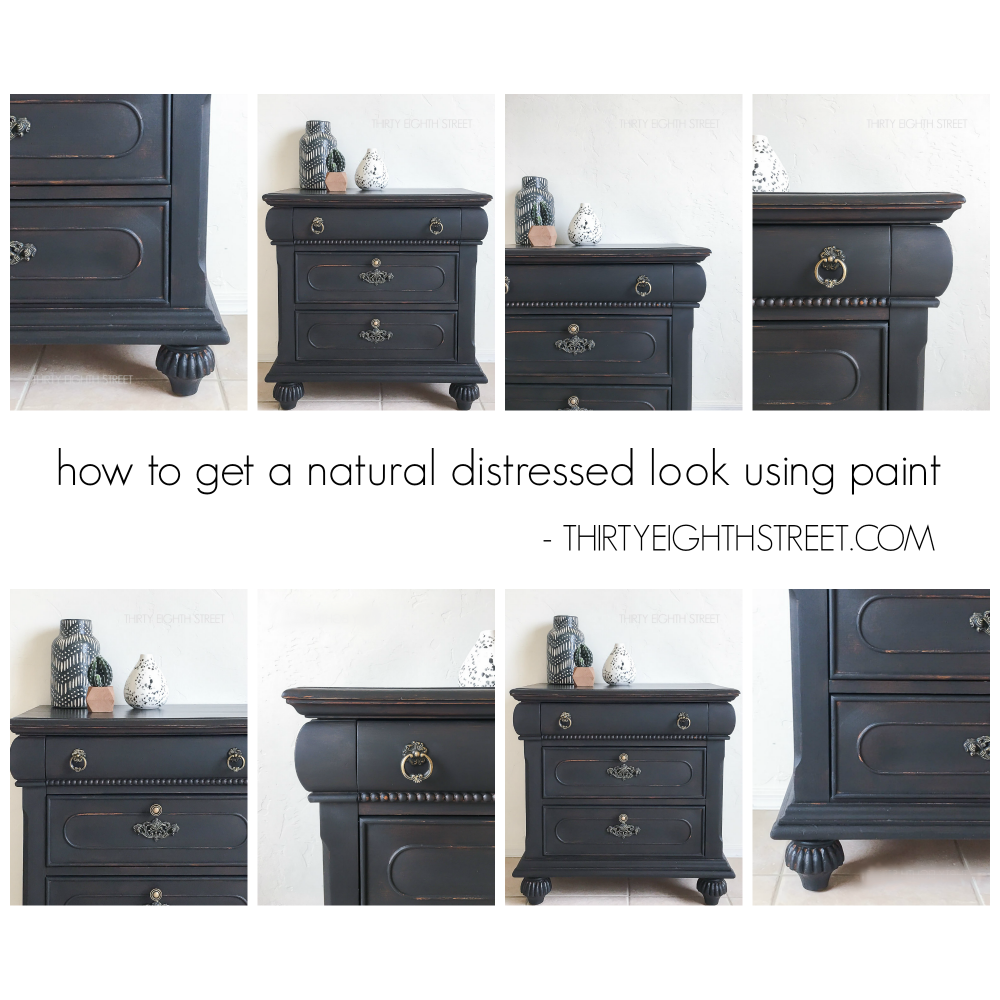 Distressed Black Furniture That Will Give You Inspiration
