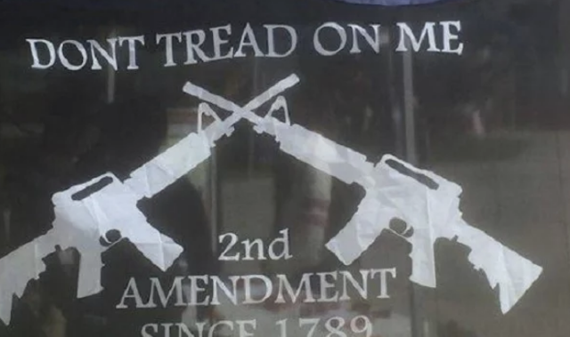 College told to explain its ban on 2nd Amendment sign