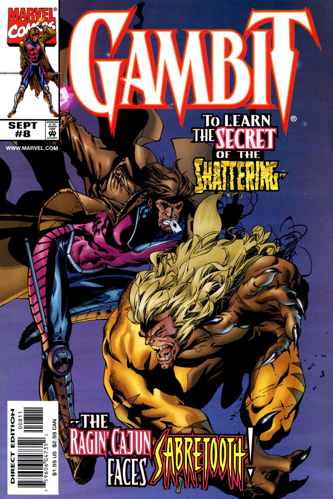 Gambit (1999) issue 8 - Page 1