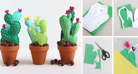 Πώς να φτιάξετε υπέροχους DIY Κάκτους από Τσόχα! 2 Πώς να φτιάξετε υπέροχους DIY Κάκτους από Τσόχα!