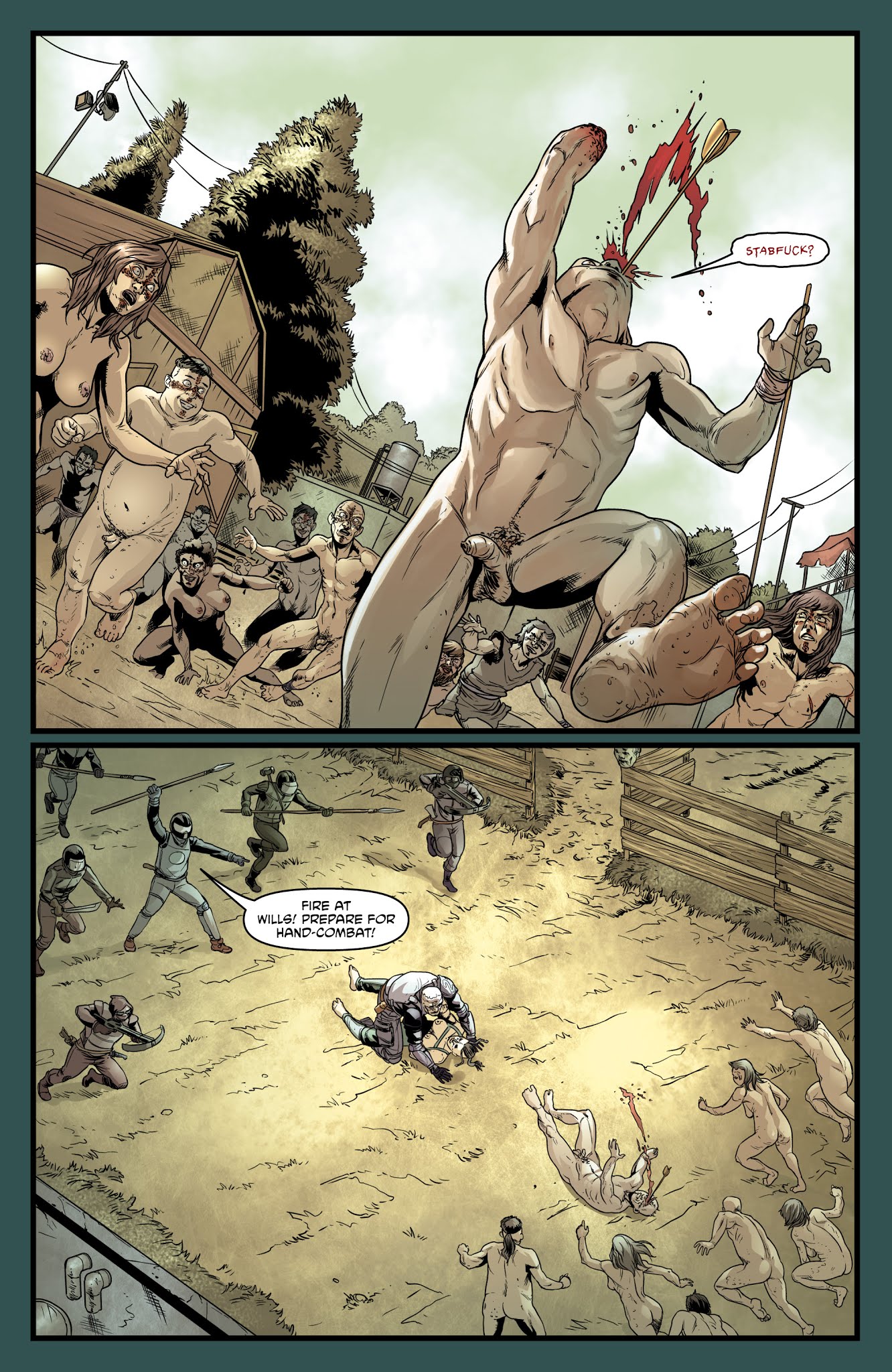Read online Crossed Plus One Hundred: Mimic comic -  Issue #4 - 20