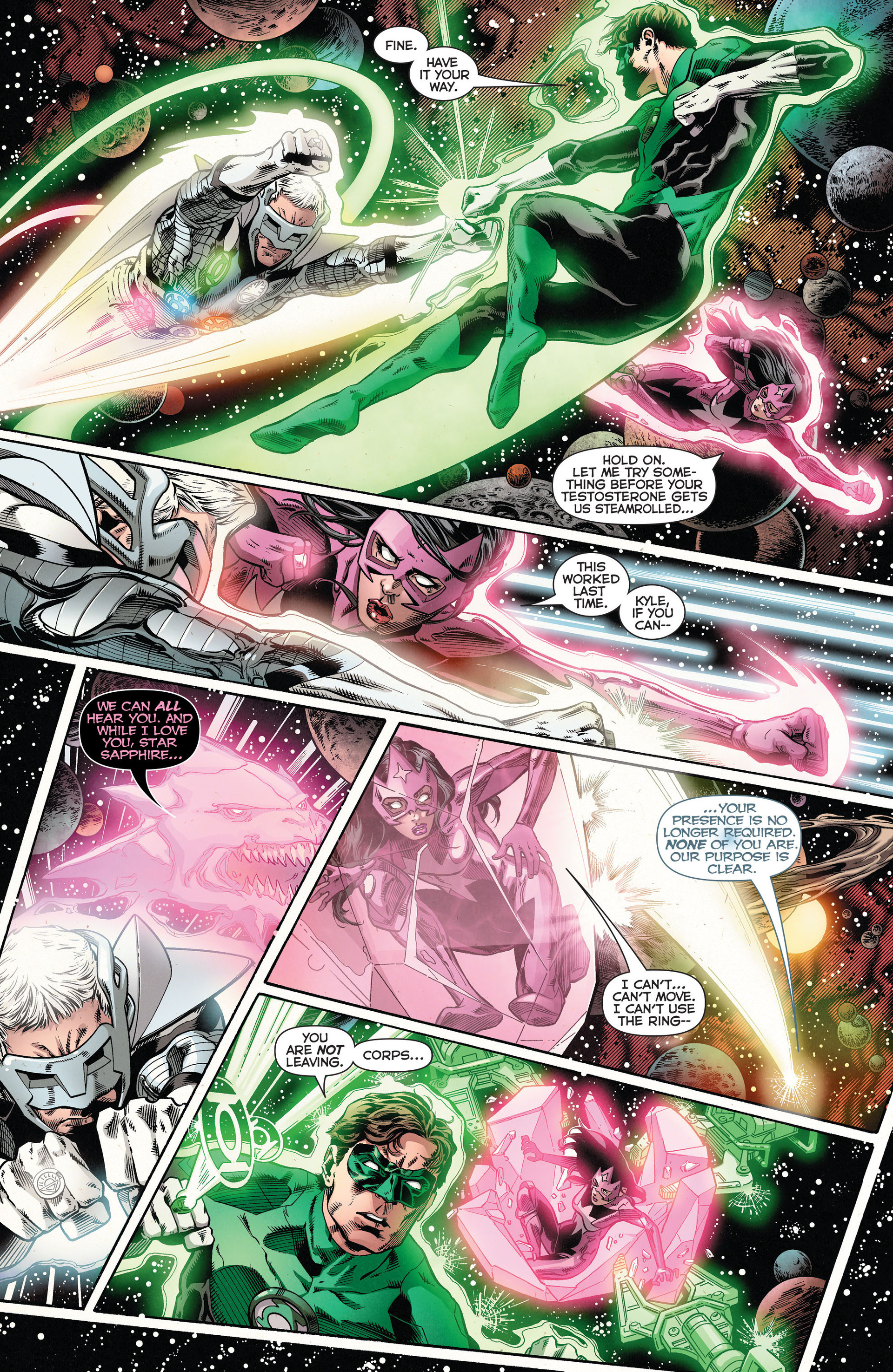 Read online Green Lantern: New Guardians comic -  Issue #24 - 7