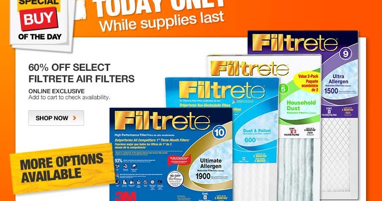 Filtrete Filters Coupon Printable
