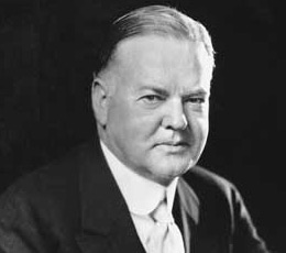 herbert hoover president fishing mouthpiece notes 31st said pretty well
