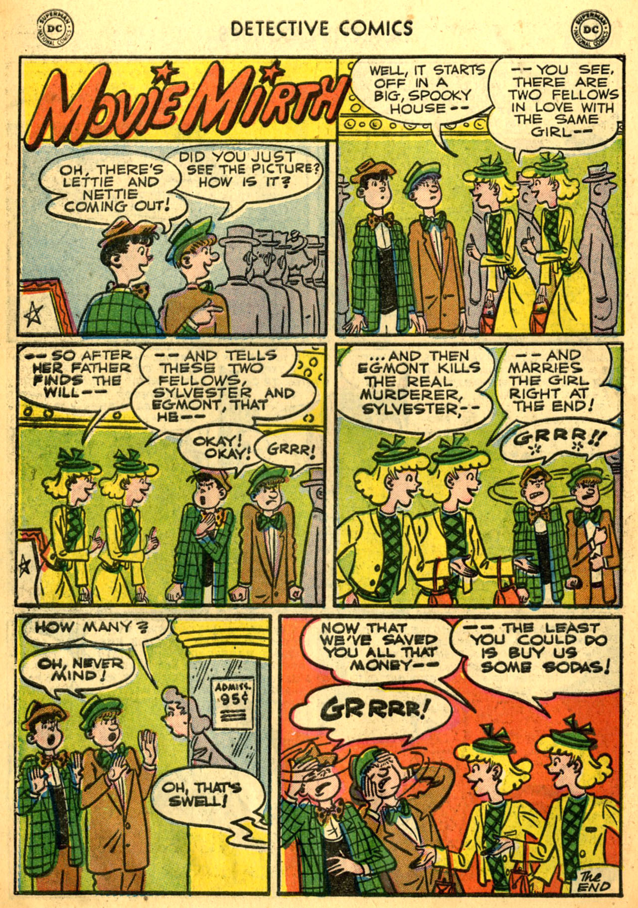 Read online Detective Comics (1937) comic -  Issue #218 - 34