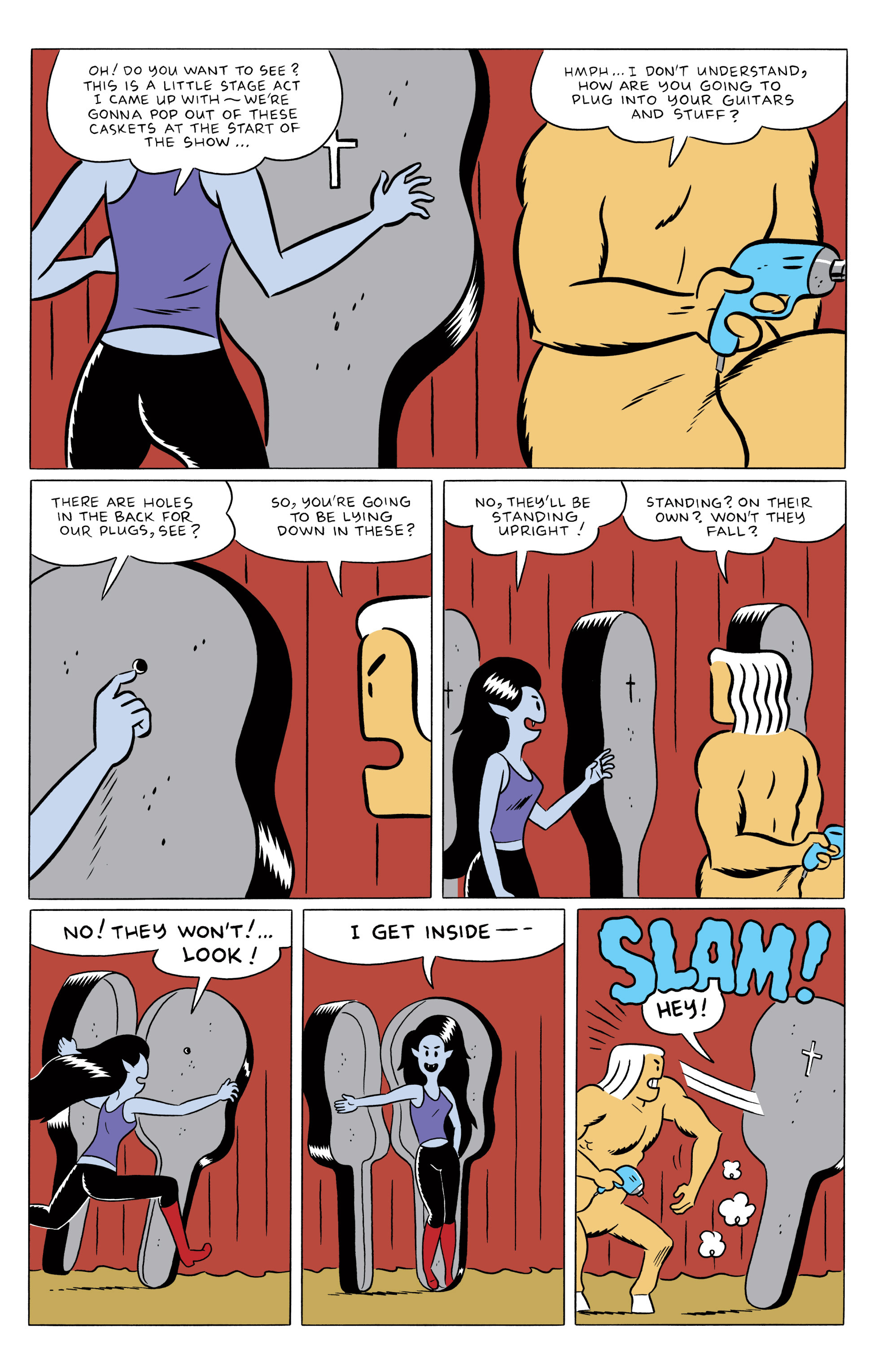 Read online Adventure Time: Marceline and the Scream Queens comic -  Issue #6 - 24