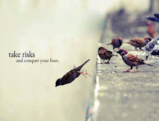Take risks and conquer your fears - short quotes about life