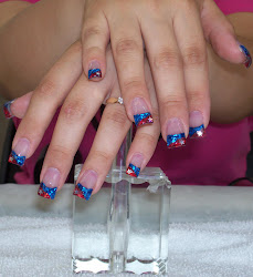 nail nails nice designs tips short acrylic colored july 4th stars zebra fourth tip manicure gel coolnailsart glitter simple very