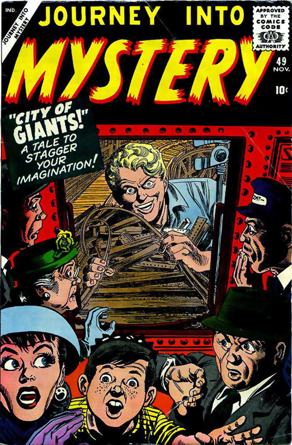Read online Journey Into Mystery (1952) comic -  Issue #49 - 1