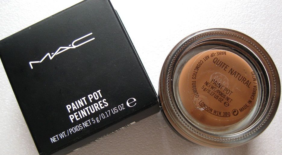 Wolfette's Pandora MAC Paint Pot Painterly si Quite Natural REVIEW