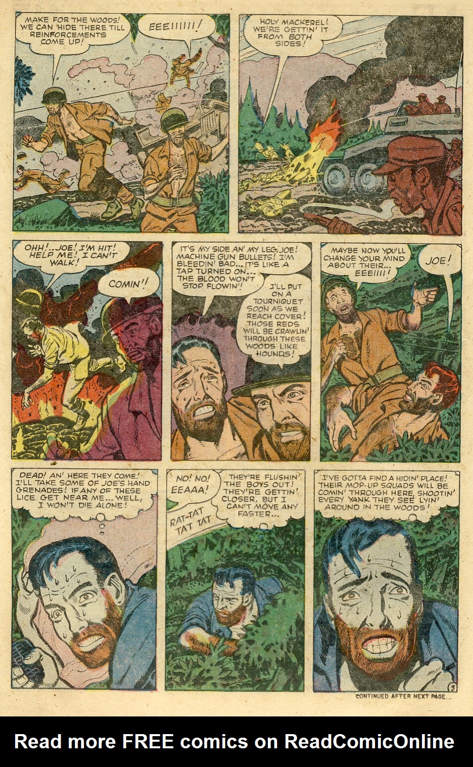 Read online War Comics comic -  Issue #8 - 14