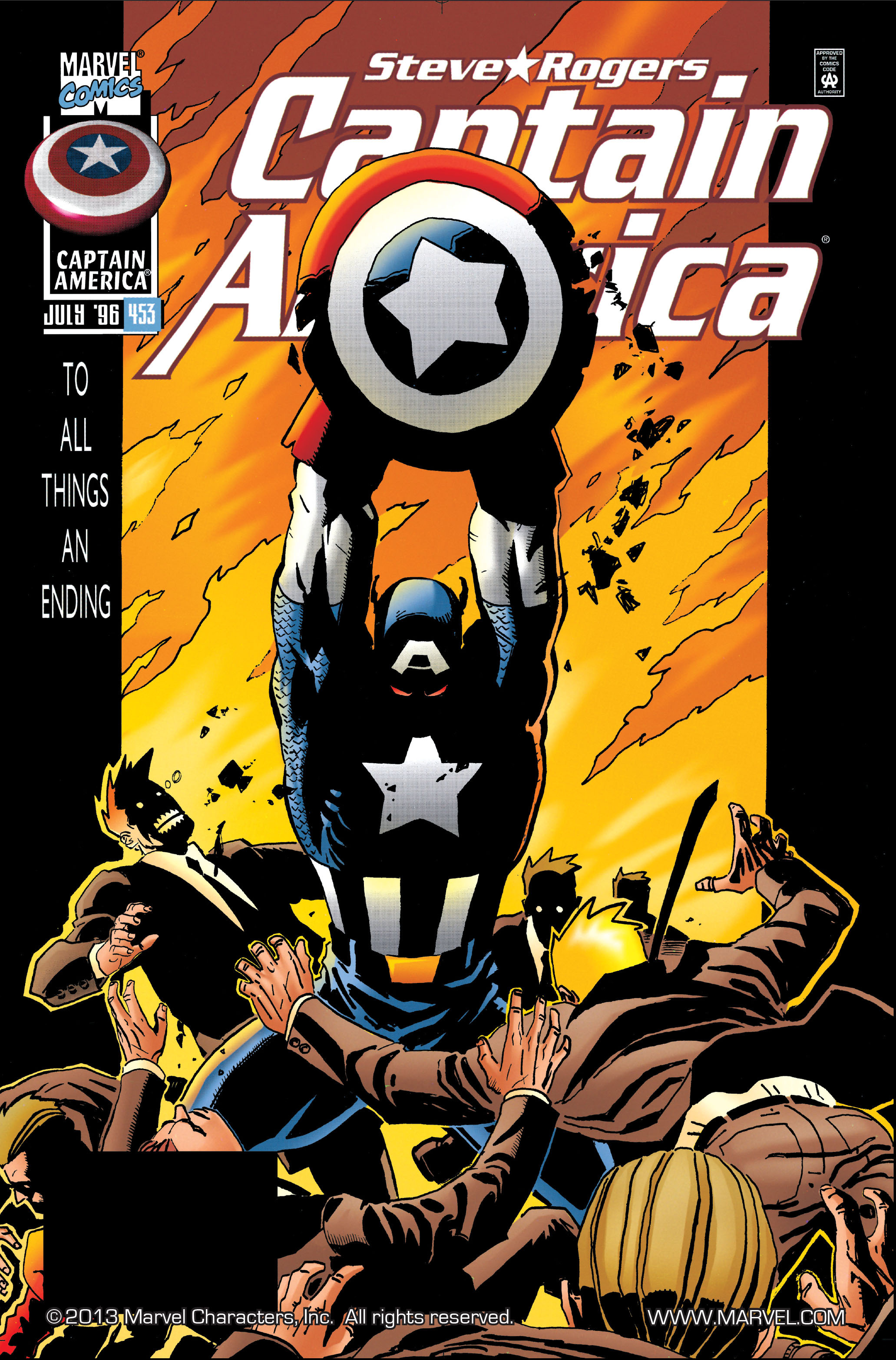 Captain America (1968) Issue #453 #410 - English 1