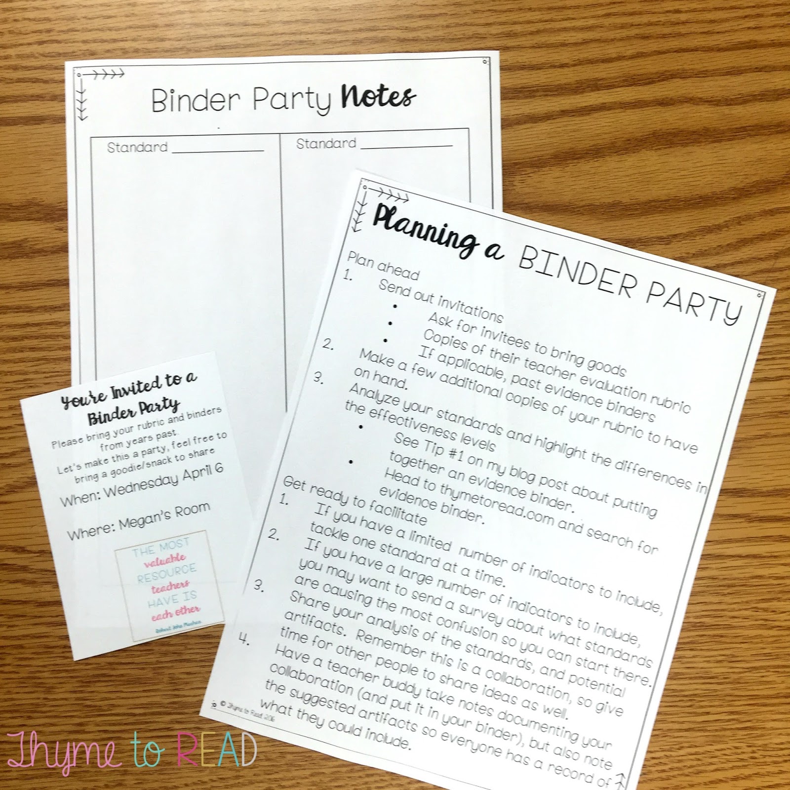 5 Tips for Putting Together Your Evidence Binder Thyme To Read