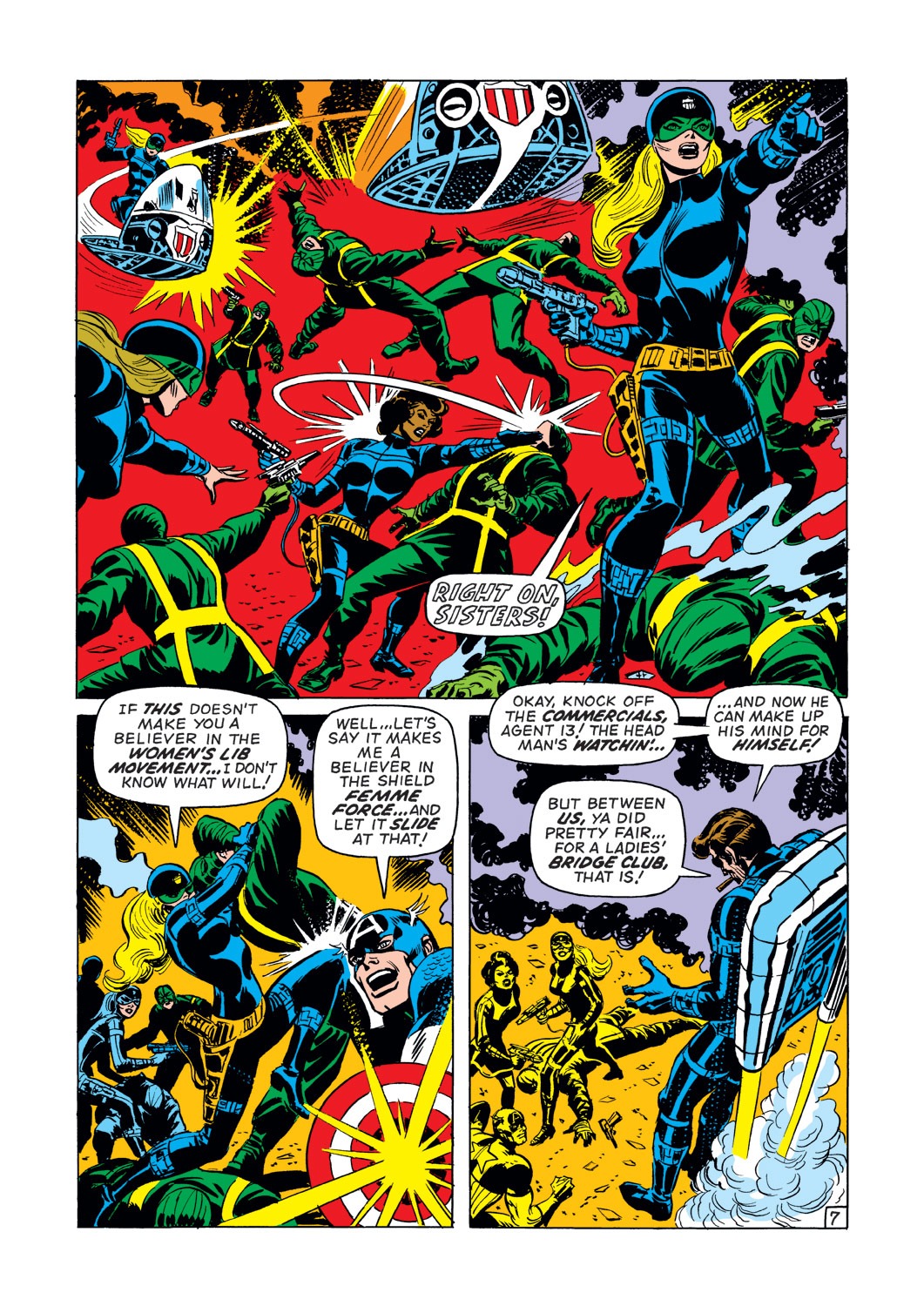 Read online Captain America (1968) comic -  Issue #144 - 8