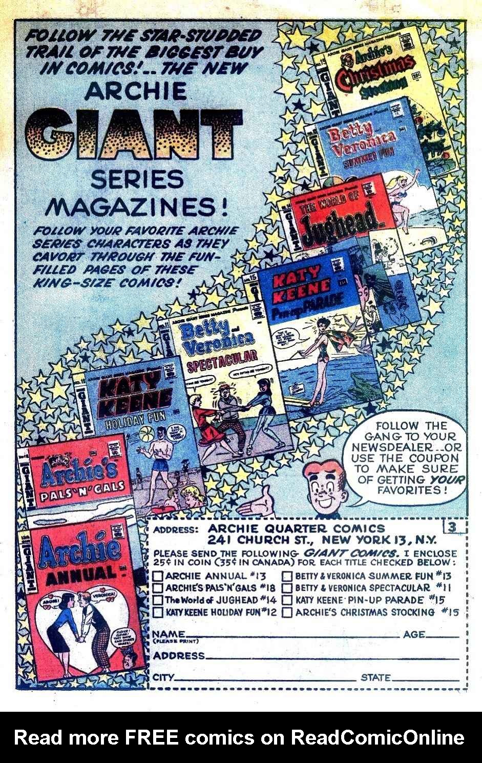 Read online Archie (1960) comic -  Issue #125 - 19