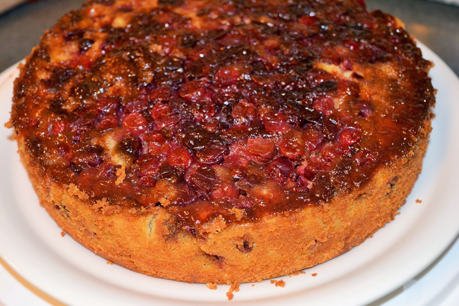 Bake-a-Mania: Cranberry Upside-Down Cake.......and a Reunion!!