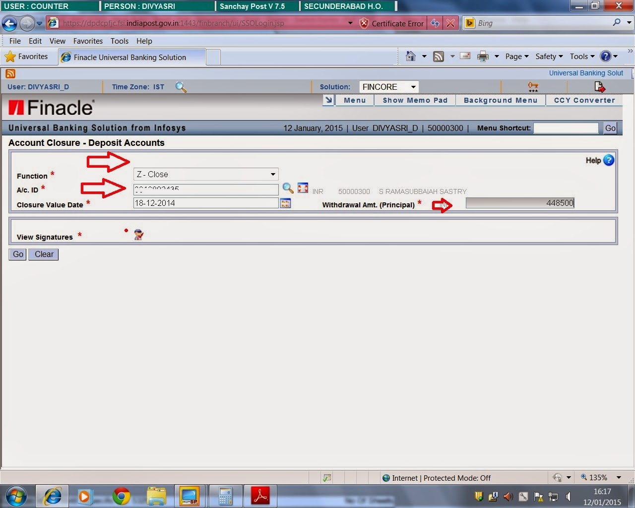 Conversion of MIS joint account in case of a deceased depositor ...