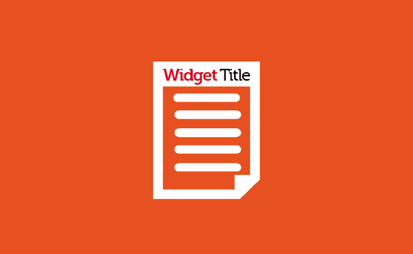 Merubah Warna Kata Pertama pada Title Widget Sidebar