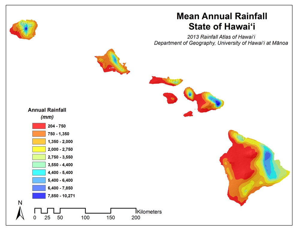 Wasatch Weather Weenies Intricacies of Hawaiian Climate and Lane Rainfall
