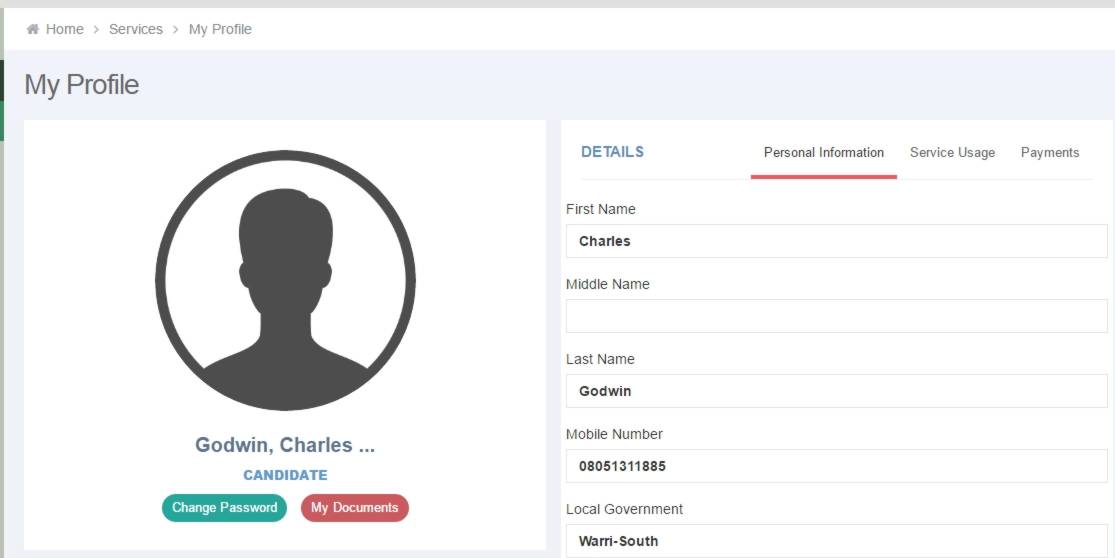 2017 JAMB Profile Creation Details; Login; get Confirmation Code