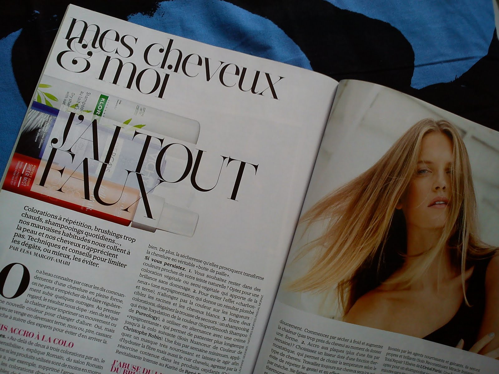 BEAUTE SCORE ™: PRESSE de beauté - Le magazine Votre Beauté du mois de