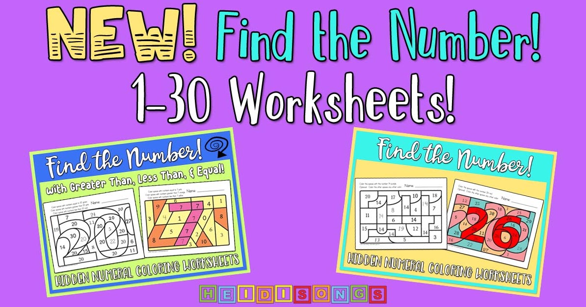 find-the-number-1-30-worksheets