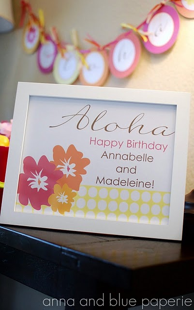 Kara s Party Ideas Aloha  Hawaiian  Goodbye  Summer Birthday Party  - 52