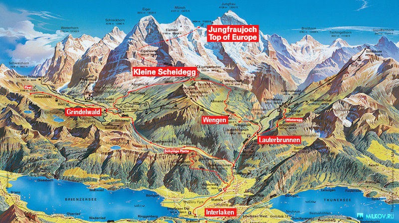 Jungfrau Railway, Switzerland Top of Europe