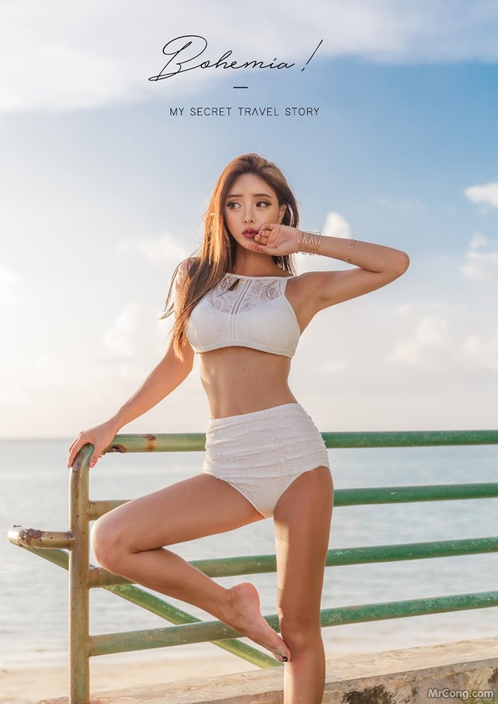 Beautiful Kim Bo Ram passionate charm with sea clothes and underwear (405 pictures)