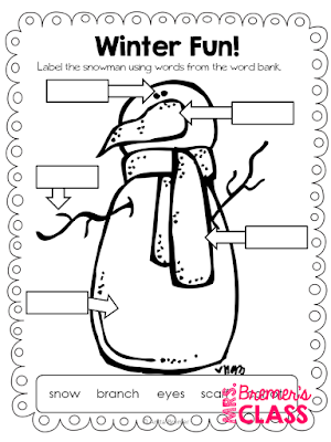 Fun winter ideas and lots of winter literacy activities for Kindergarten #kindergarten #kindergartenliteracy #literacyactivities #literacy #winter #kindergartenwinter #kliteracy