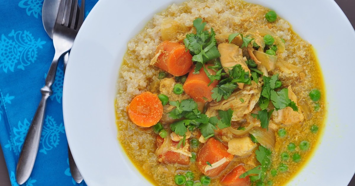 Simple SlowCooked Chicken Curry HEALTHY FOOD DIET