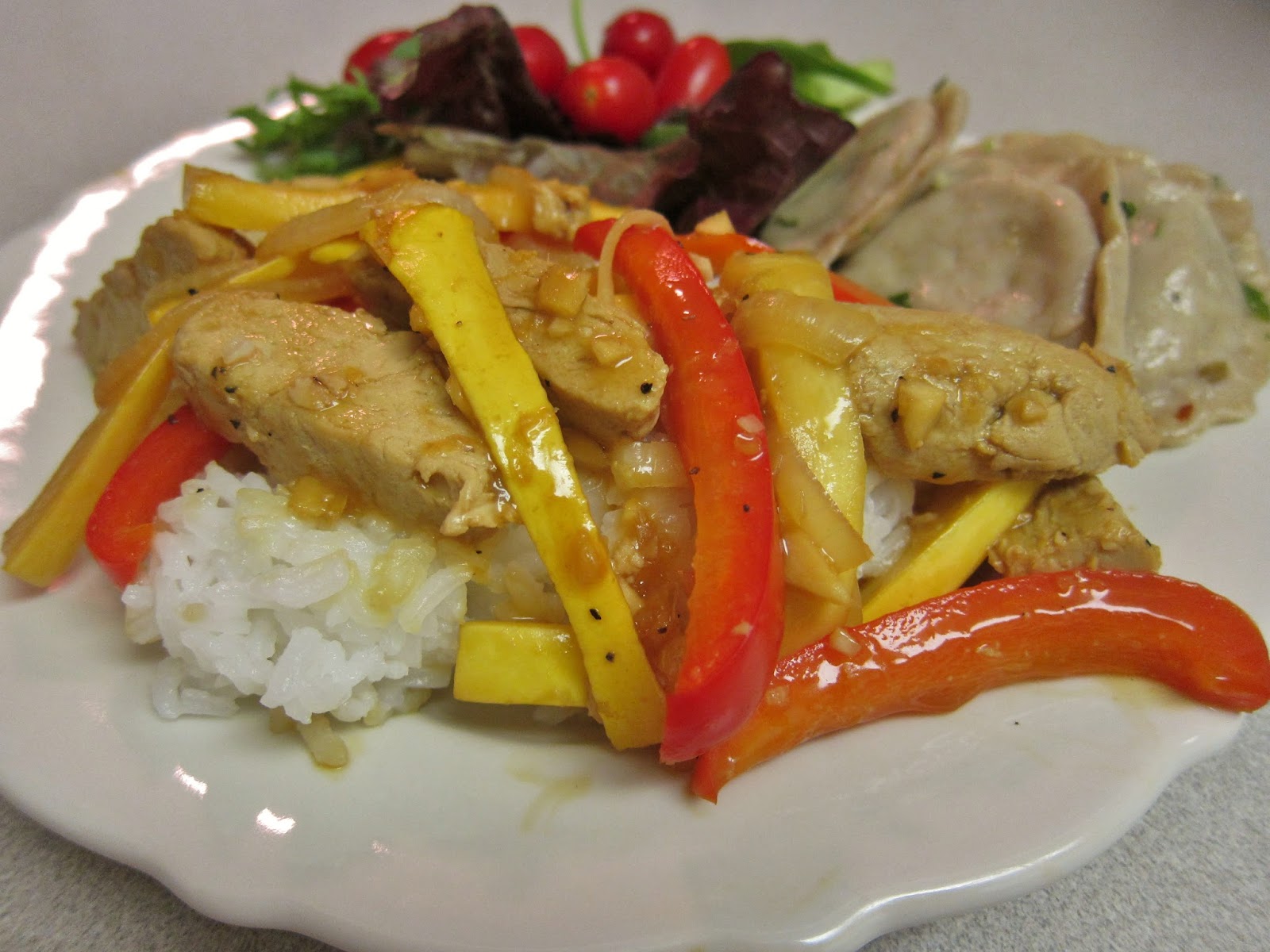 The Vegan Chronicle LemonGinger Chicken StirFry