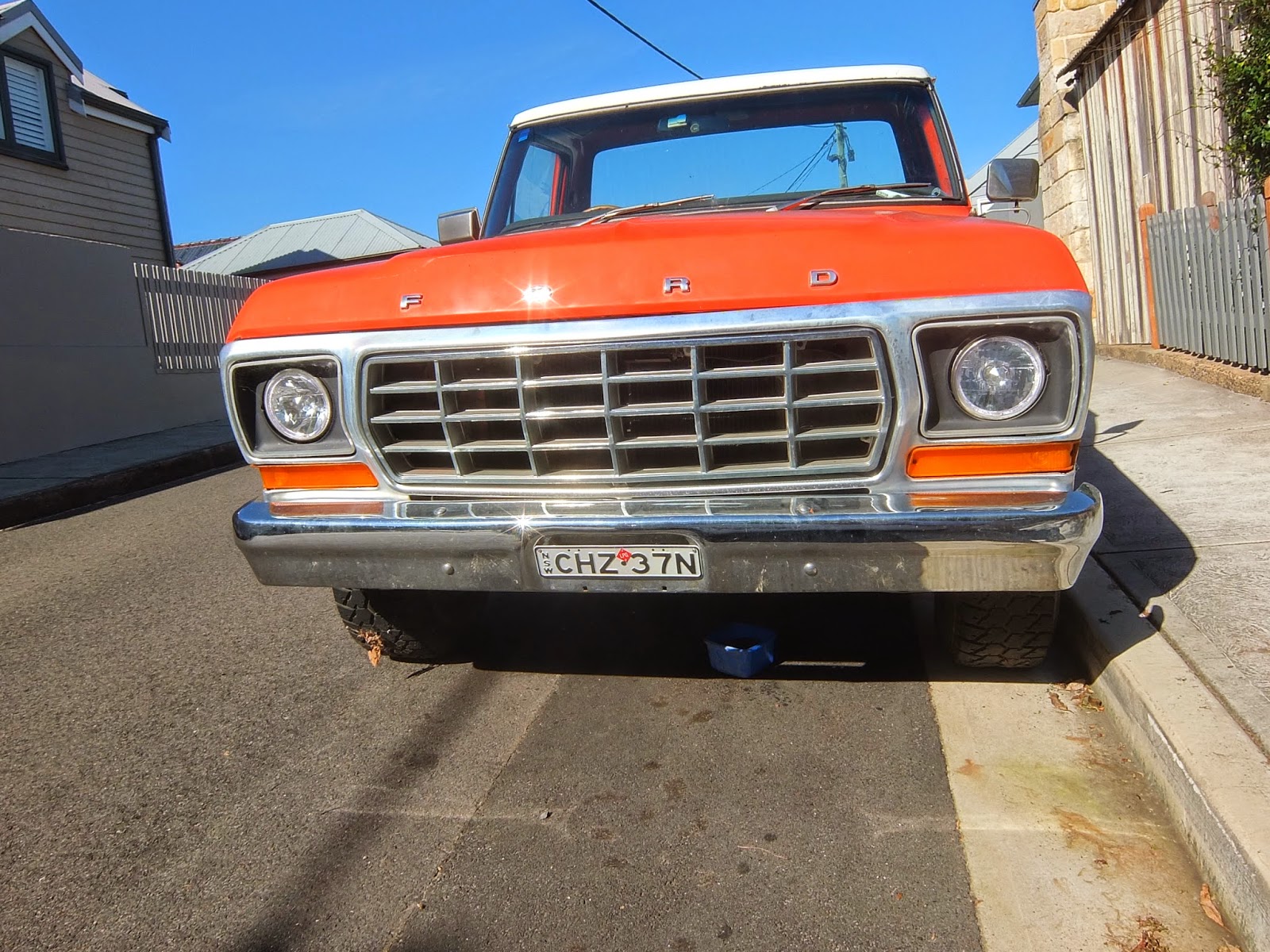 Aussie Old Parked Cars: 1978 Ford F100 Custom XLT