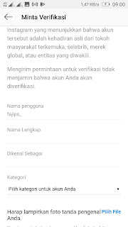 Cara Membuat Akun Instagram Terverifikasi / Centang Biru dengan Mudah Instagram merupakan media umum yang paling pupuler ketika ini Cara Membuat Akun Instagram Terverifikasi / Centang Biru dengan Mudah