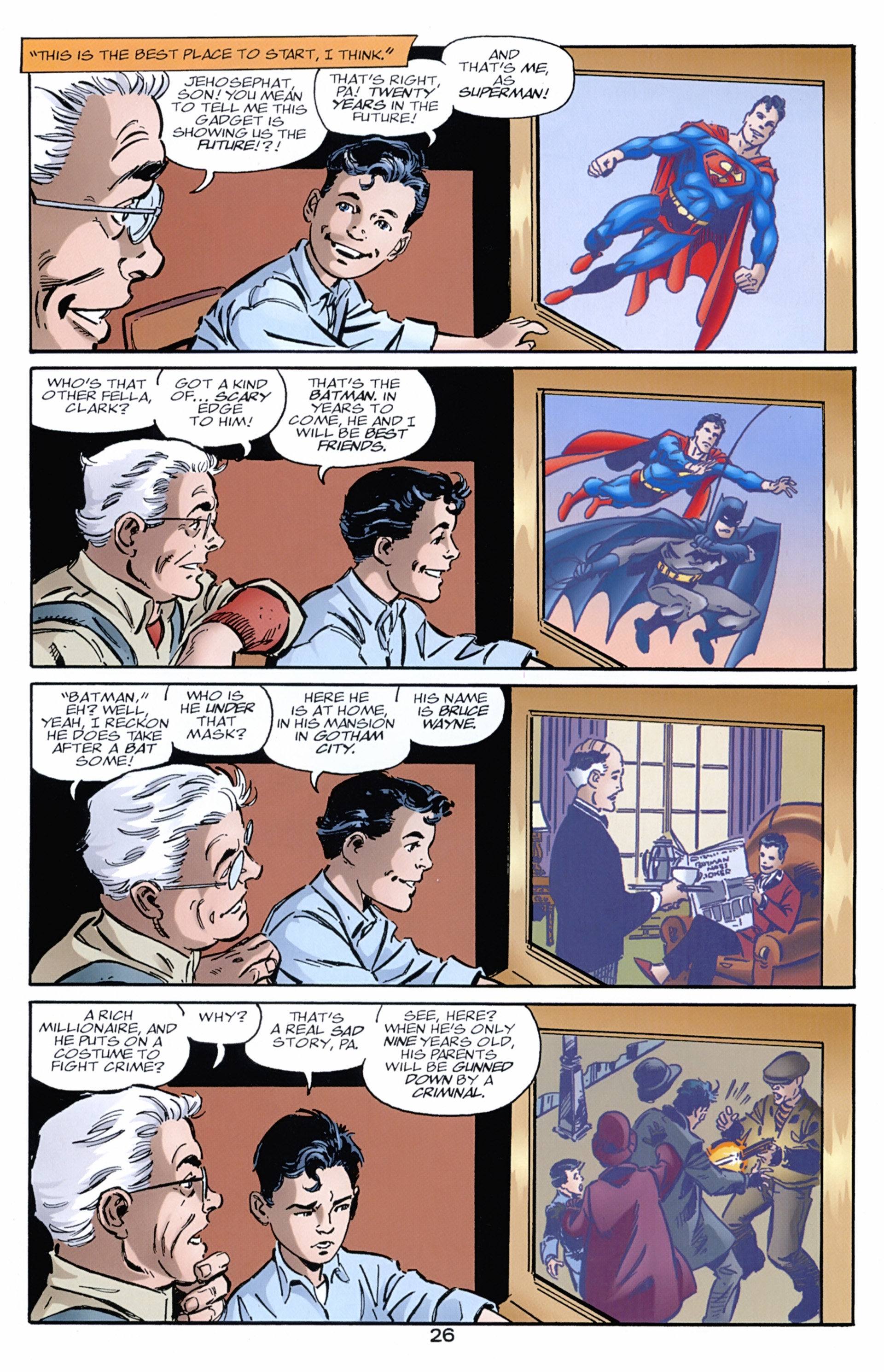 Read online Superman & Batman: Generations II comic -  Issue #4 - 28