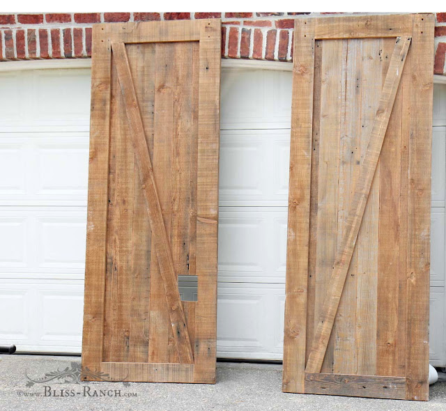 Dumpster Find, Barn Style Doors, Bliss-Ranch.com